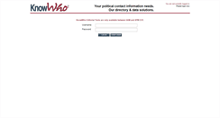 Desktop Screenshot of knowwho.biz